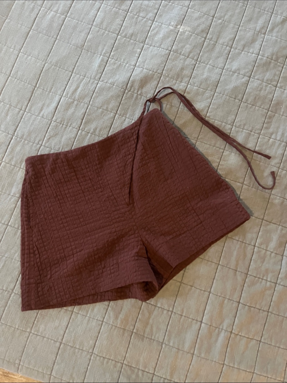 Free-est by Free People wrap-front shorts
